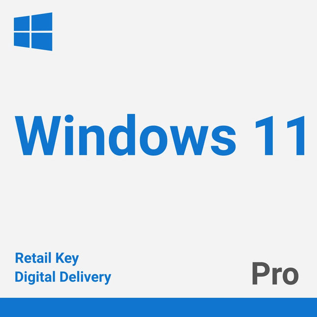 Windows 11 Pro Retail License Key Online Activation for 1 PC
