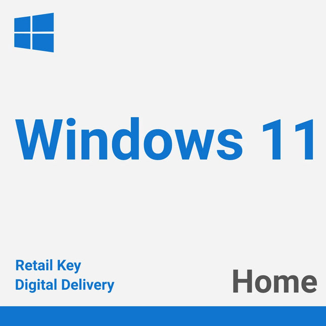 Windows 11 Home Retail License Key Online Activation for 1 PC