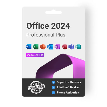 Genuine Microsoft Office 2024 Pro Plus Product Key
