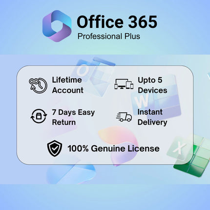 Genuine Microsoft_Office_365_Pro_Plus Lifetime Account