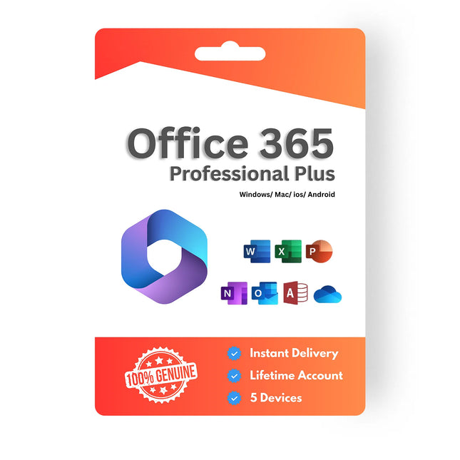 Genuine Microsoft Office 365 Professional Plus Account